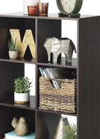 Whitmor 6 Cube Bookcase, 3 Tier Stackable MDF Bookself, Open Storage Display - Image 4
