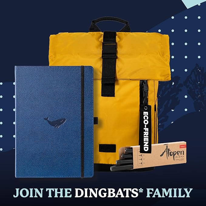 Dingbats* - Wildlife Lined Extra Large A4 Notebook - PU Leather Hardcover - Image 7