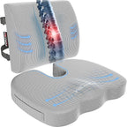 FORTEM Seat Cushion, Office Chair Cushion, Lumbar Support Pillow by FORTEM