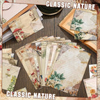 TaoBary 160 Pcs Stationery Paper Set 50 Double Sided Stationery Papers - Image 2