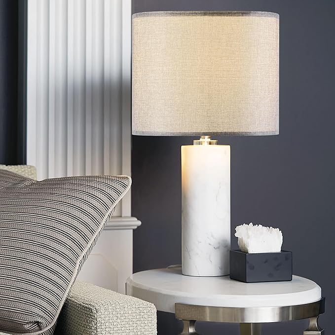Gray Large Drum Lamp Shades for Floor Lamps Table Lamp Farmhouse Lamp Shade 16" - Image 8