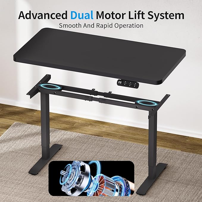 Dual Motor Electric Standing Desk Frame - Image 5