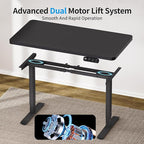 Dual Motor Electric Standing Desk Frame - Image 5