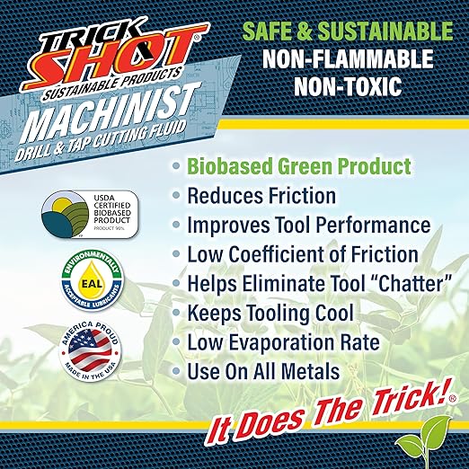Premium USA-Made Cutting Oil & Fluid | 12 Unit Case - 8 oz. Metal Can | - Image 3