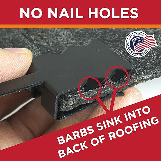 Grip Clip Roof Clips, Safe for Heat Tape, Electric Cable & Roof Heat Cable - Image 3