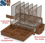 Simple Houseware Mesh Desk Organizer - Image 3