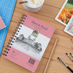Elan A5 Sketchbook, 80 Sheets Italian Paper 80 lb/120 GSM, Acid-Free Sketch - Image 8