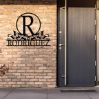 Personalized Metal Name Signs, Split Letter Monogram Wall Art Decor, Durable - Image 5
