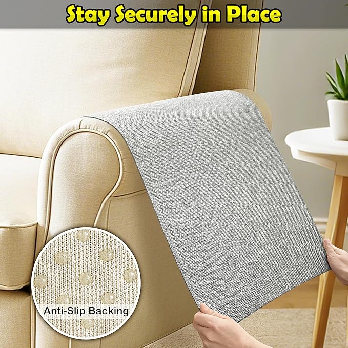 Couch Arm Covers, Waterproof Armrest Cover - Image 5