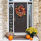 Home Sweet Home Sign for Front Door, Wood Rustic Front Porch Décor, Farmhouse - Image 2