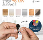 GLUIT Adhesive Desktop Cable Organizer 15 Slots Versatile Cord Holders Wire - Image 3