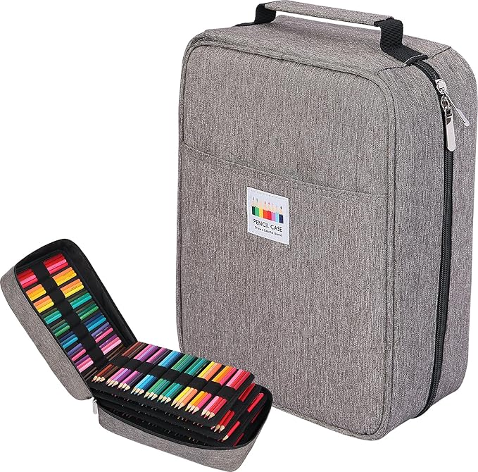 JAKAGO 274 Slots Colored Pencil Case Large Capacity Pen Holder by JAKAGO