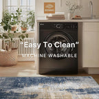 GENIMO Washable Area Rugs for Living Room, 8x10 Modern Non Slip Rugs, Low Pile - Image 5