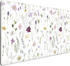 Cute Flower Mouse Pad Aesthetic Desk Mat Plants Large Extended Gaming Mousepad by LuckyCow