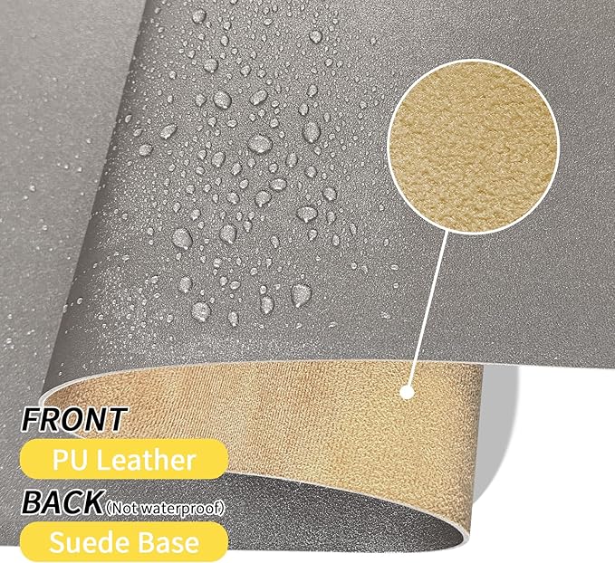 Bloss Pearl Gray Desk Mat 31.5"x15.7", Desk Matt - Image 7