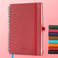 IN-LUXPRO Planner 2026 Daily Weekly and Monthly, 12 Months Spiral Bound by IN-LUXPRO