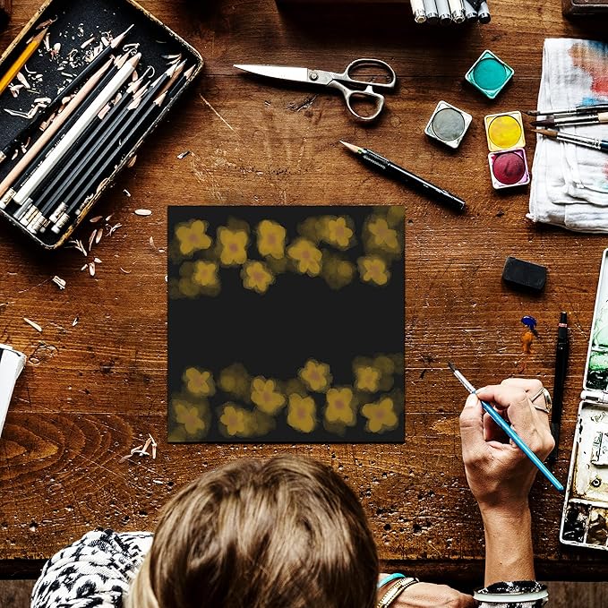 Premium Black 12x12 Cardstock - Image 3