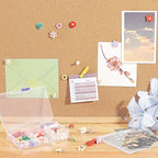 78 Pieces Push Pins Set Cute Thumb Tacks Decorative Flower Push Pins - Image 5
