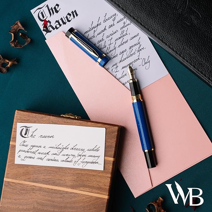 Wordsworth & Black Primori Fountain Pen Set; Extra Fine Nib, Gift Case - Image 8