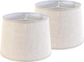 Drum Lamp Shades Larges, Modern Farmhouse Lampshades Beige by GOSO