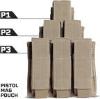 Tacticon P1 P2 P3 BattlePouch | Universal Pistol Mag Pouch | Combat Veteran - Image 4