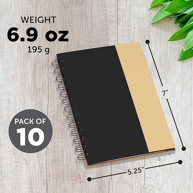 DISCOUNT PROMOS Eco Friendly Spiral Notebooks - Image 5