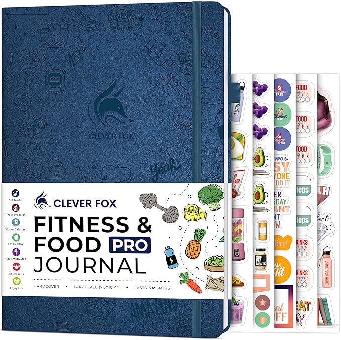 Clever Fox Fitness & Food Journal PRO – Daily Workout & Meal Planner by CleverFox