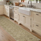 GENIMO Runner Rug 2x7 Non Slip Machine Washable Hallway Runner Rug, Low Pile - Image 2