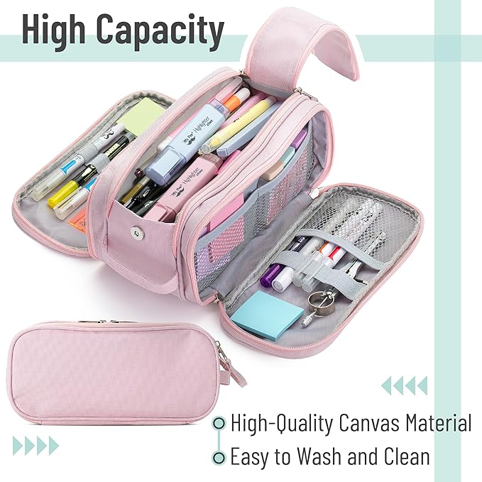 Mr. Pen- Large Capacity Pencil Case, Big Capacity Pencil Case, Big Pencil Pouch - Image 6