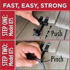 Grip Clip Roof Clips, Safe for Heat Tape, Electric Cable & Roof Heat Cable - Image 3