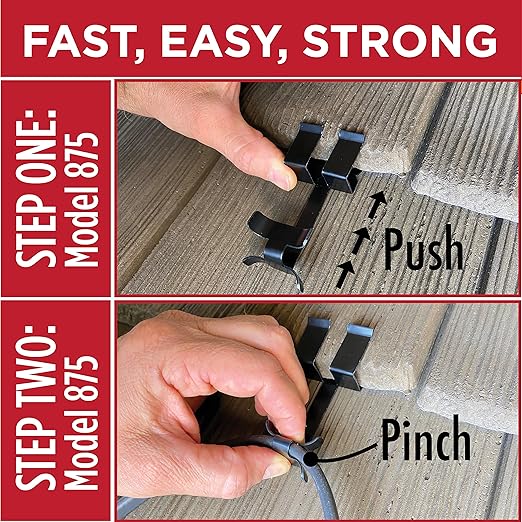 Grip Clip Roof Clips, Safe for Heat Tape, Electric Cable & Roof Heat Cable - Image 3