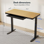 FLEXISPOT Comhar Electric Standing Desk - Image 3