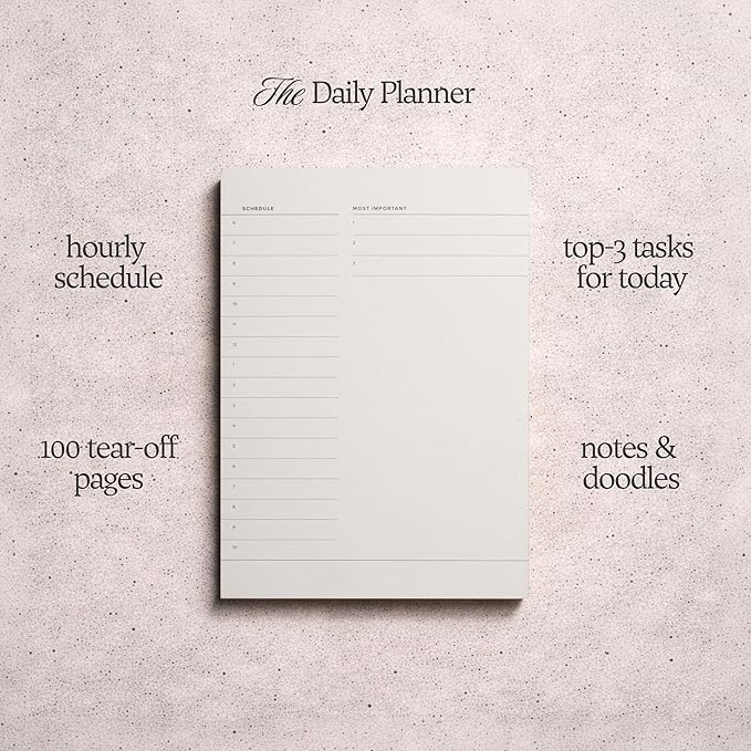 Daily To-Do List Notepad – Desk Pad - Image 3