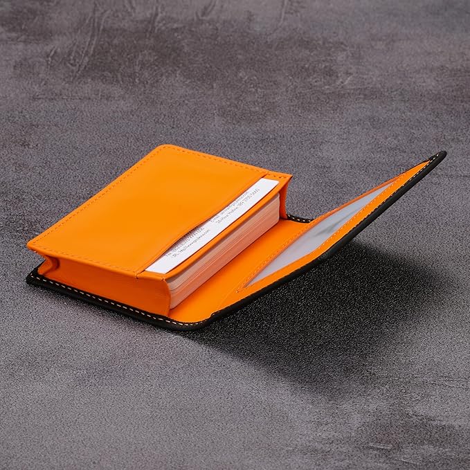 Leather Business Card Case Holder - Image 4