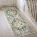 GENIMO 2x7 Runner Rugs for Hallway, Machine Washable Non Slip Vintage Rugs by GENIMO