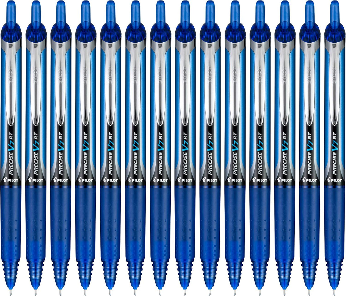 Pilot Precise V7 RT Refillable & Retractable Liquid Ink Rollerball Pens, ...