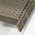 HOMCOM 3 Panel Room Divider, Hand-Woven Freestanding Wall Partition - Image 9