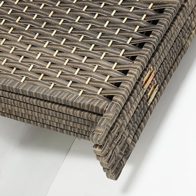 HOMCOM 3 Panel Room Divider, Hand-Woven Freestanding Wall Partition - Image 9
