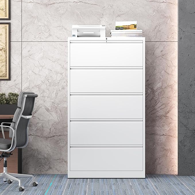 mysteeldepot 5 Drawer Lateral File Cabinet - Image 2
