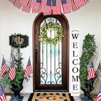 Tall Outdoor Welcome Sign for Front Door, 6ft White Welcome Sign, Rustic Tall - Image 7