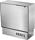 Pochar Stainless Steel Mailbox for Walls, Heavy Duty Wall Mounted Mailbox by POCHAR-FactoryDirectCustomizedProducts