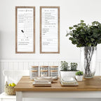 Sheffield Home Set of Two Family Planner Dry Erase Boards Featuring, Chore Chart - Image 2