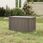 Yardgrace 200 Gallon Outdoor Storage Box Waterproof, Resin Deck Boxes - Image 6