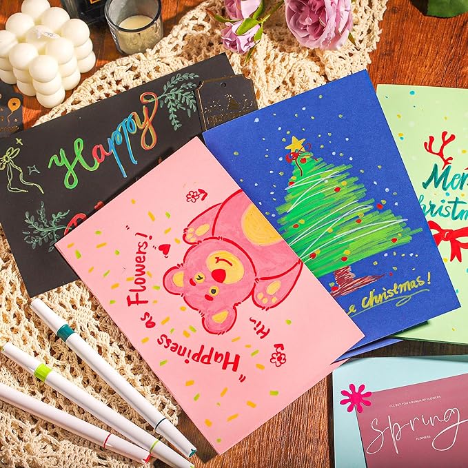 100 Sheets Colored Cardstock 25 Colors - Image 5