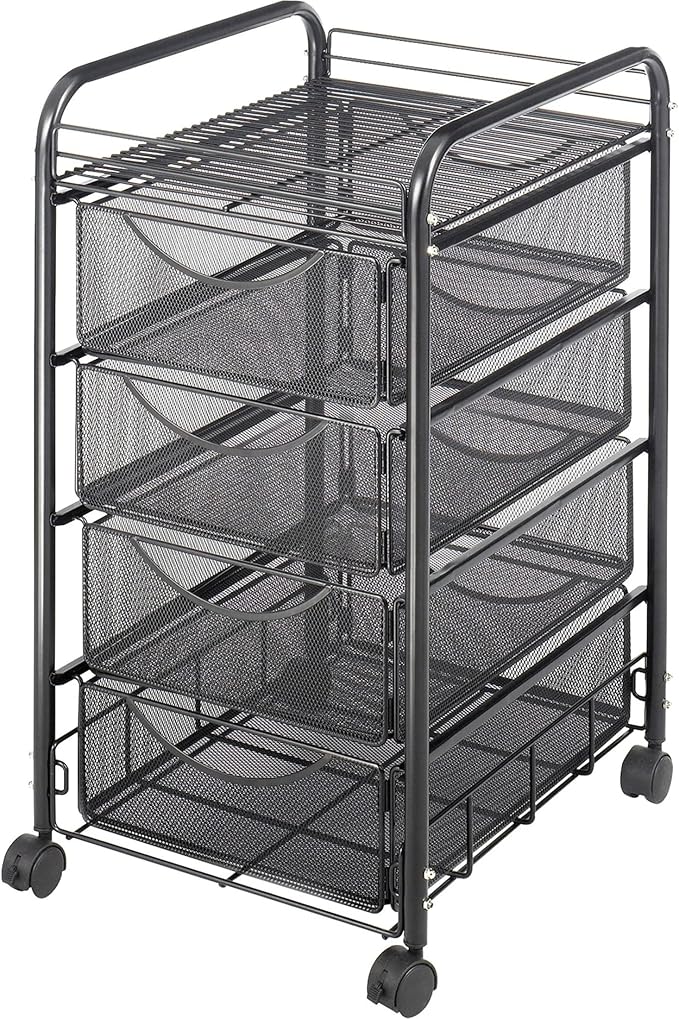 Safco Onyx Rolling File Cart by SafcoProducts