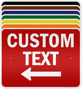 Custom Arrow, Custom Directional Sign, Left Arrow, 18x24 Inches, 3M EGP by MySignCenter