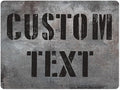 Custom Sign, Custom Street Sign, 11 Font Colors, 13 Font Styles, 4 Hole Options by MySignCenter