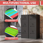 OPTYMIRA 3 Drawer Metal File Cabinet - Image 4