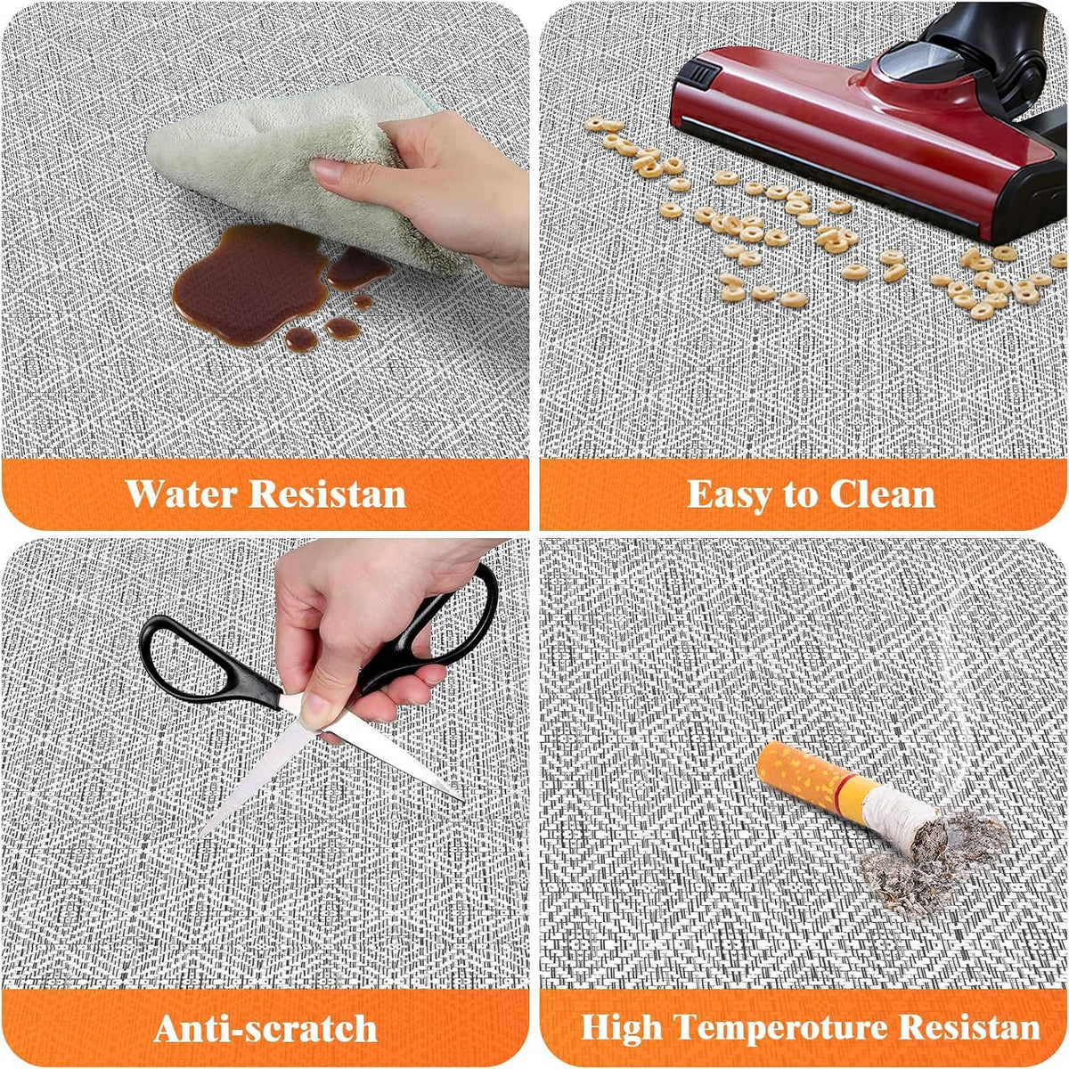 KMAT Office Chair Mat, 46x60in Heavy Duty Hardwood/Tile Floor Protector, Comp...
