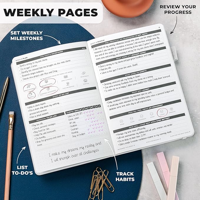 Clever Fox Ultimate Achiever’s Goal Planner - Image 5